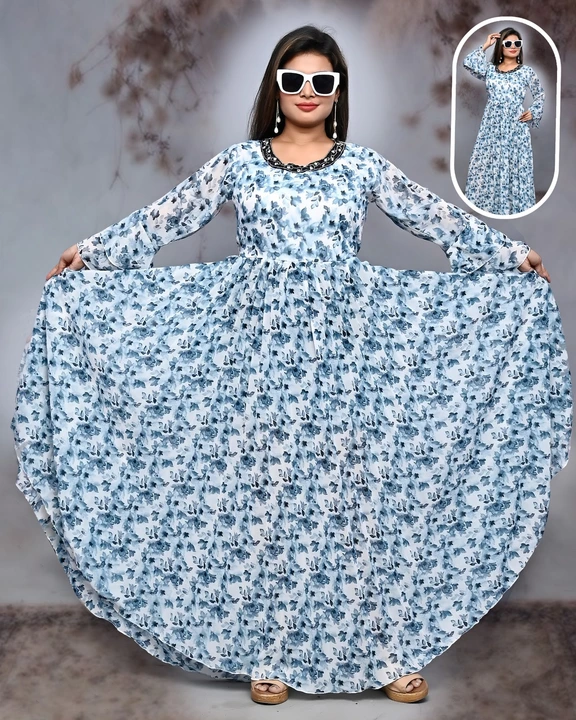 Gown  uploaded by SHRI Krishna garments on 2/5/2024