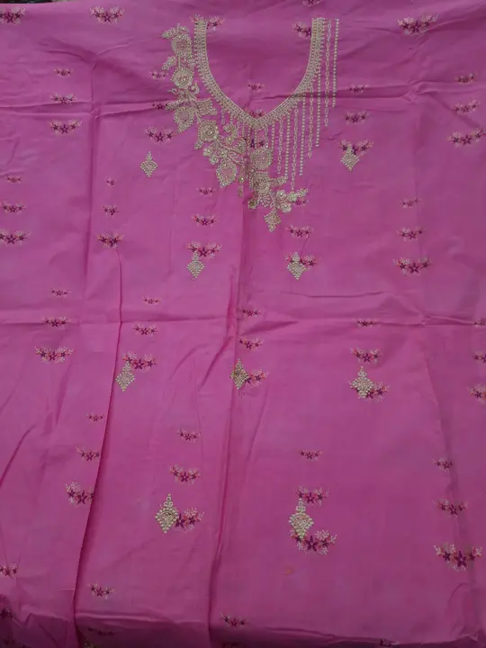 ONLY UNSTITCHED KURTI METERIAL MOQ:50 uploaded by business on 2/5/2024