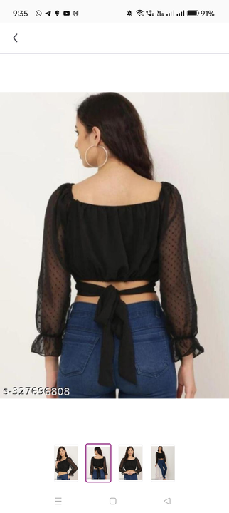 Crop top  uploaded by A N FASHION on 2/5/2024