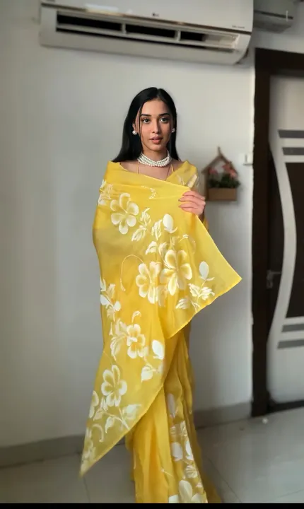 Ready to wear soft Georgette silk saree  uploaded by SHREEJI CREATION on 2/6/2024