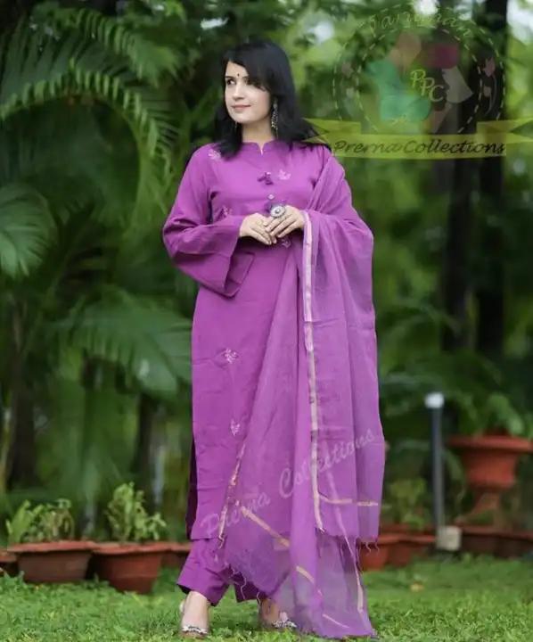 Handloom cotton uploaded by Radha Rani creation on 2/6/2024