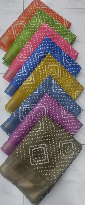 Kankavati fancy printed saree  uploaded by NARMADA SILK on 2/6/2024