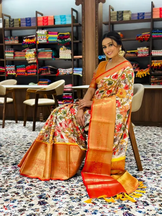 Banarasi silk saree  uploaded by business on 2/6/2024
