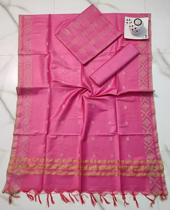 BHAGALPURI KATAN SILK SUIT  uploaded by S.N.COLLECTIONS  on 2/6/2024