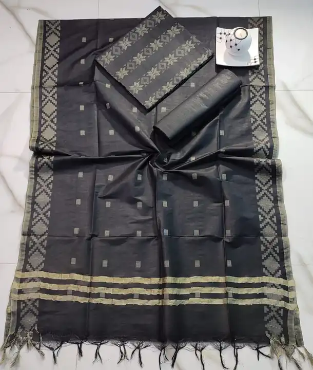 BHAGALPURI KATAN SILK SUIT  uploaded by S.N.COLLECTIONS  on 2/6/2024