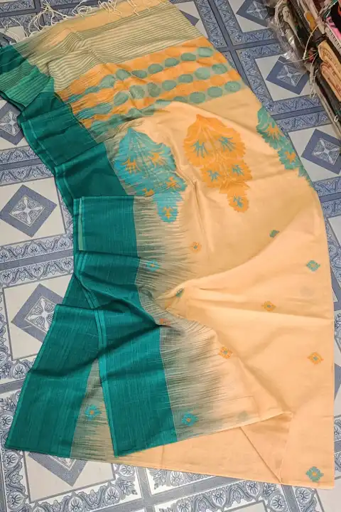 Cotton saree  uploaded by Matri Saree Center on 2/6/2024