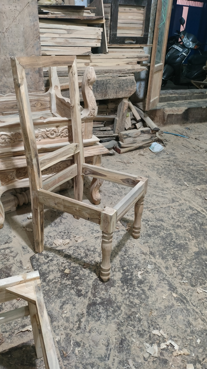 Wooden chair  uploaded by Aadil Timber Traders on 2/6/2024
