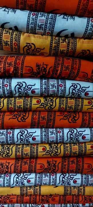 Mahakal  print fabric cotton  uploaded by Vaibhav faishion on 2/6/2024