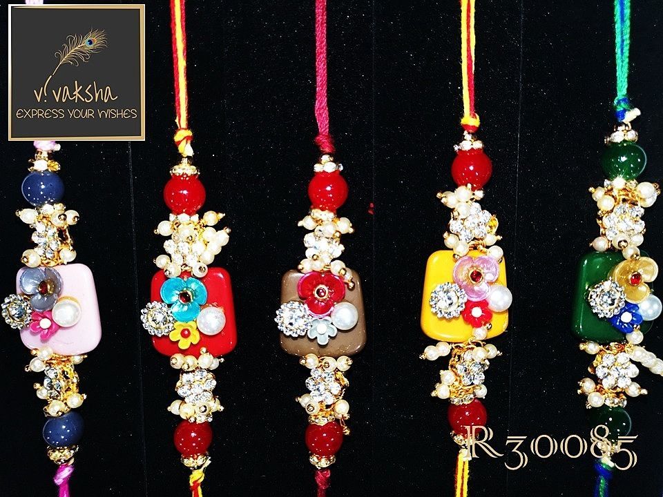 Presenting *Vivaksha Rakhi*
Show Your Love For Your Bhai and Bhabhi  By This Beautiful *Rakhi*  uploaded by business on 7/18/2020