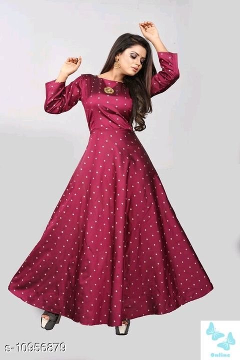 Post image Attractive silk bend women's gowns
Starting from 599Rs.