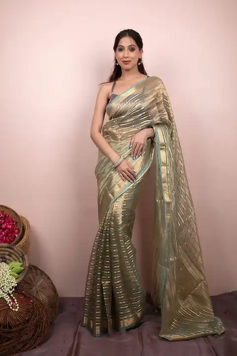 Banarasi Tissue Silk  uploaded by business on 2/7/2024