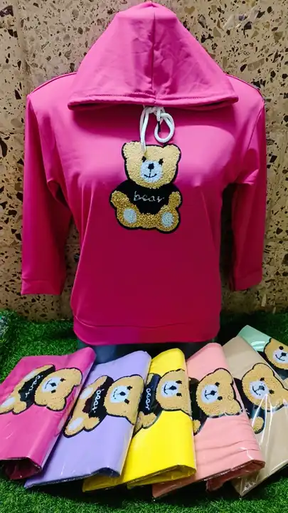 Emboss Hoodie for Girls uploaded by business on 2/7/2024