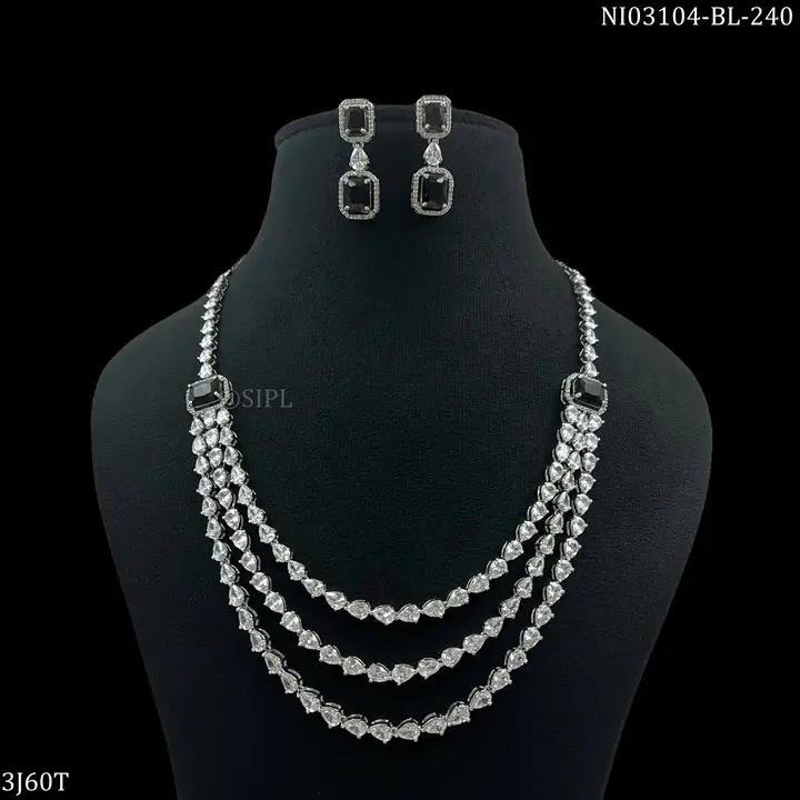 Cubic zirconia Necklace set  uploaded by business on 2/7/2024