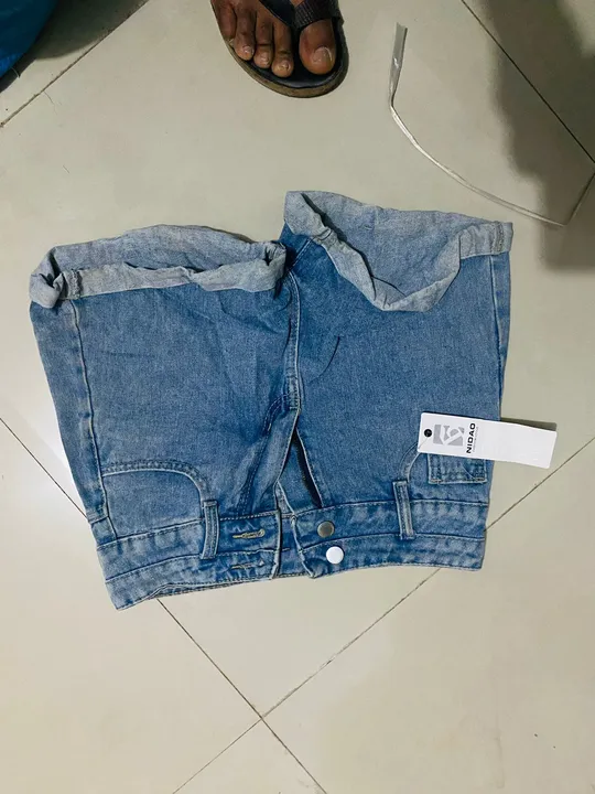 Women's denim shorts  uploaded by Manmeet for women on 2/7/2024