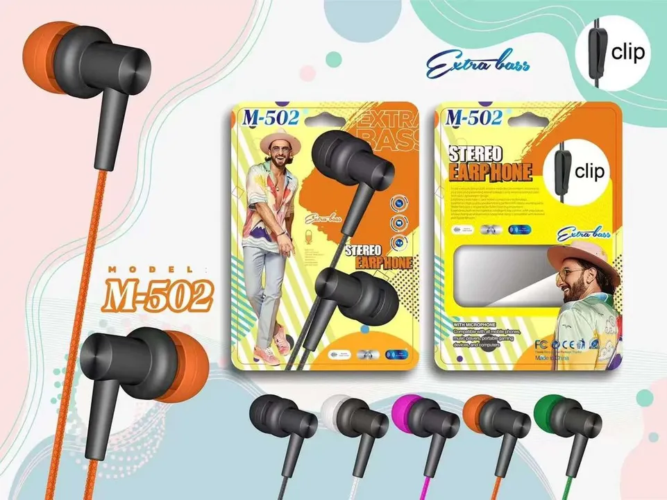 Polly packing earphone available 9649174067 uploaded by B.R. ENTERPRISES  on 2/7/2024