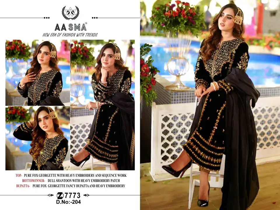 Pakistani Brands Anamsa All Designs Available  uploaded by business on 2/7/2024