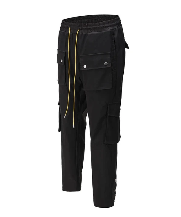 Fabric-Ns laycra track pant 4.Pc cargo in black color size.M.L.XL  uploaded by Crown sports  on 2/7/2024