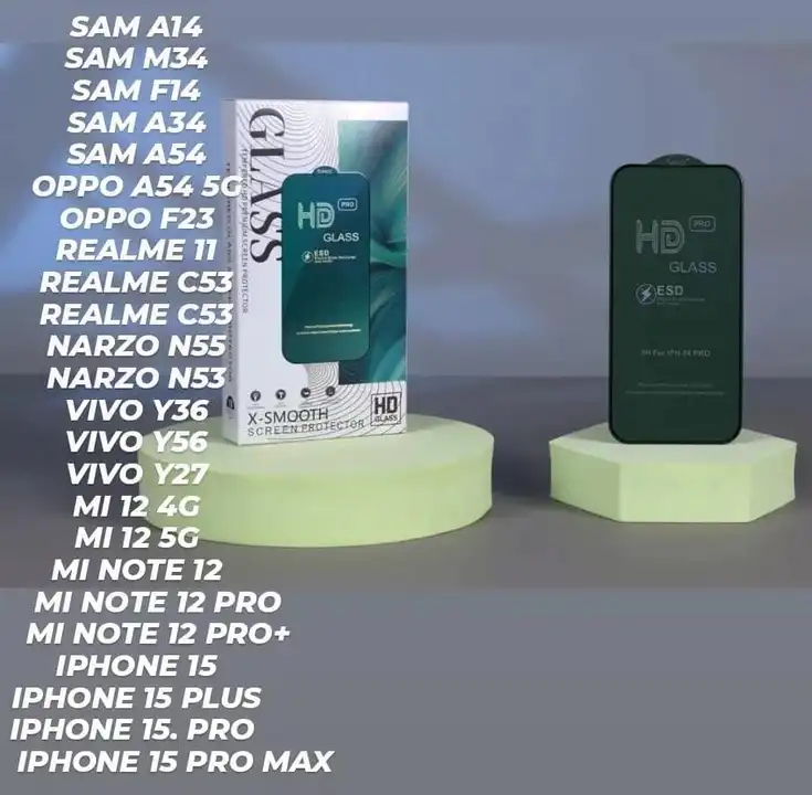 ESD TEMPERED GLASS  PRIVACY/ NORMAL  uploaded by SAFAL TELECOM on 2/8/2024
