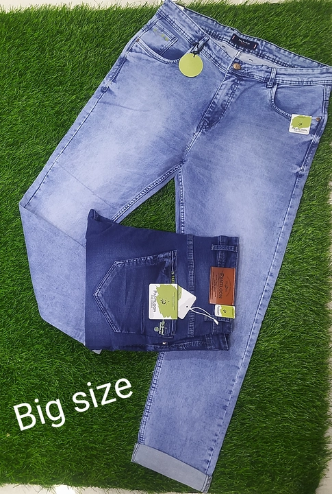 Big size pantloon jeans uploaded by business on 2/8/2024