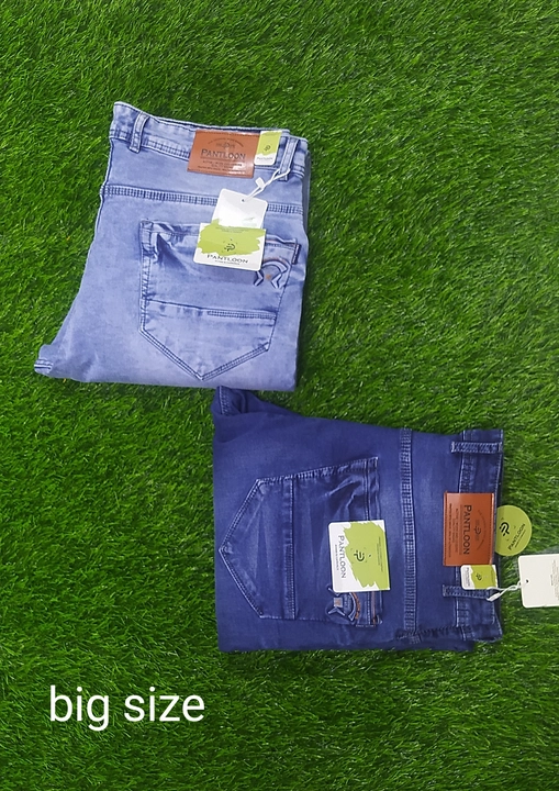 Big size pantloon jeans uploaded by Balaji  garments on 2/8/2024