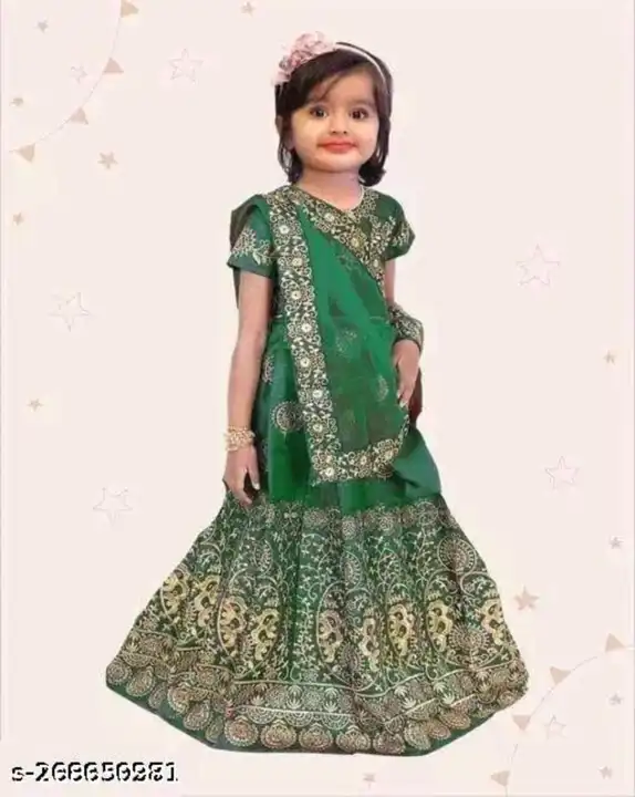 *PARTY WEAR LEHNGA COLLECTION*

PARTY WEAR LEHNGA FOR KIDS 

 *150 PC's Only*

Silgal lahenga - 20pi uploaded by business on 2/8/2024