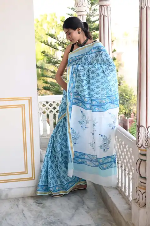 Cotton saree  uploaded by Indiana Creations  on 2/8/2024