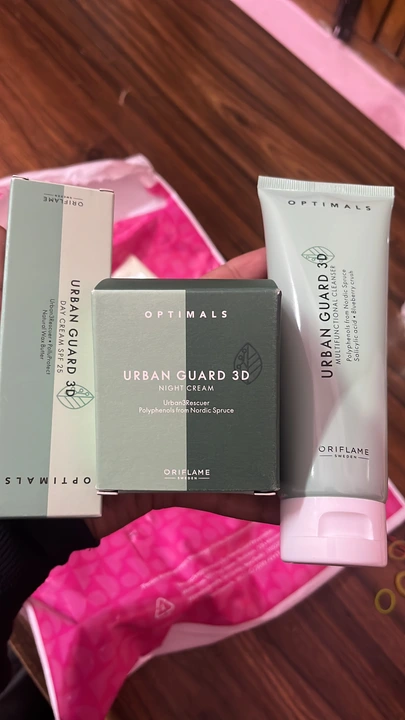 3D CREAM SET DAY CREAN/NIGHT CREAM / CLEANSER uploaded by Oriflame products on 2/8/2024