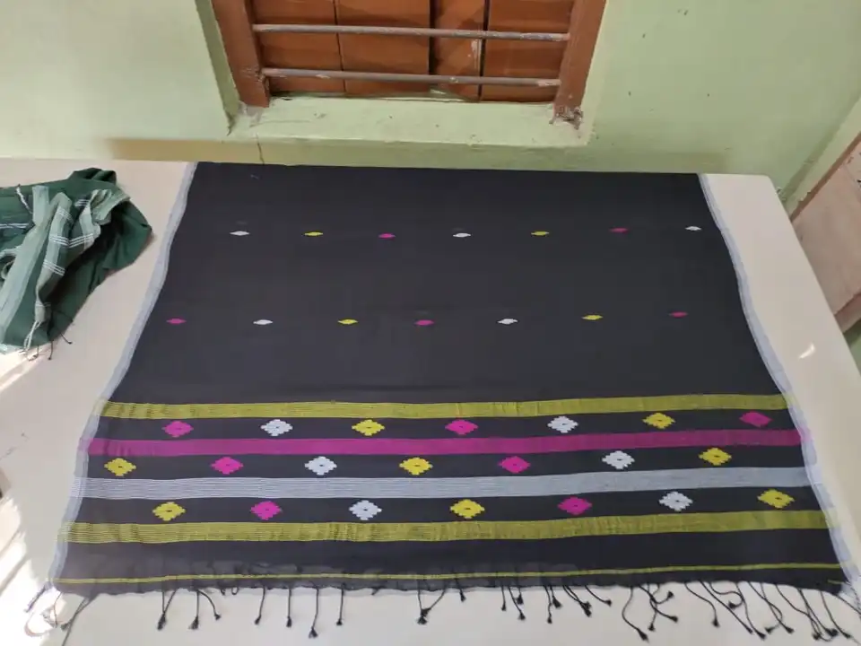Khadi Cotton Handloom Products Dupatta Orna Lenght 2.5 Meter Bohar 36 Inche  uploaded by Handloom product on 2/8/2024