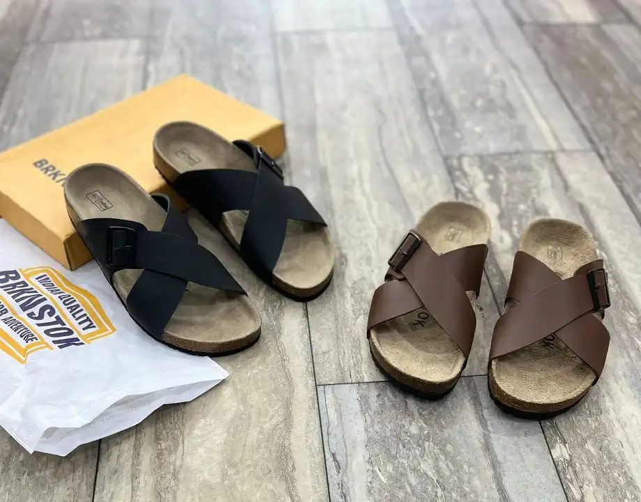 Product name: *Brknstok  premium chappals 🔥*

Size:*07,08,09,10*

*Premium quality ✅* uploaded by business on 2/9/2024