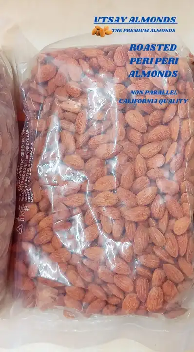 Roasted Peri peri almonds  uploaded by Raajratan Impex on 2/9/2024