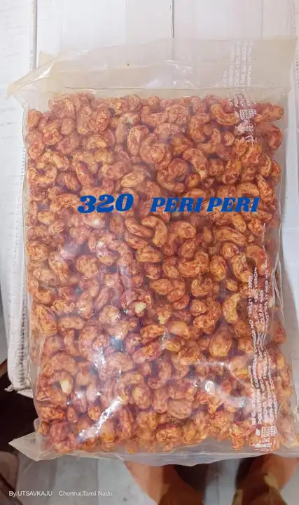 320 Peri Peri Roasted flavour Cashews  uploaded by business on 2/9/2024