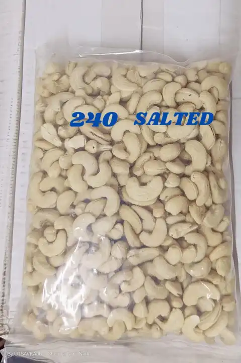 240 Salted Roasted flavour Cashews  uploaded by business on 2/9/2024