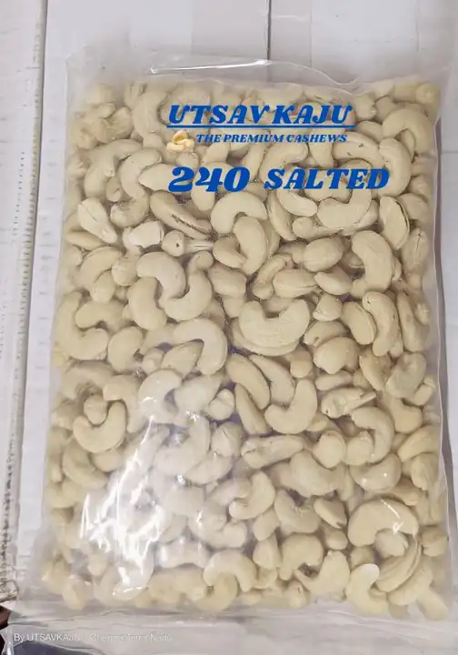 240 Salted Roasted flavour Cashews  uploaded by Raajratan Impex on 2/9/2024