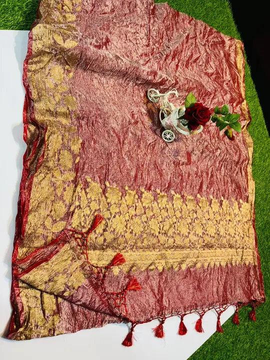 Tessue saree  uploaded by business on 2/9/2024