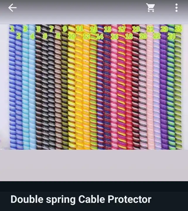 Post image Hey! Checkout my new product called
Double spring cable protector .