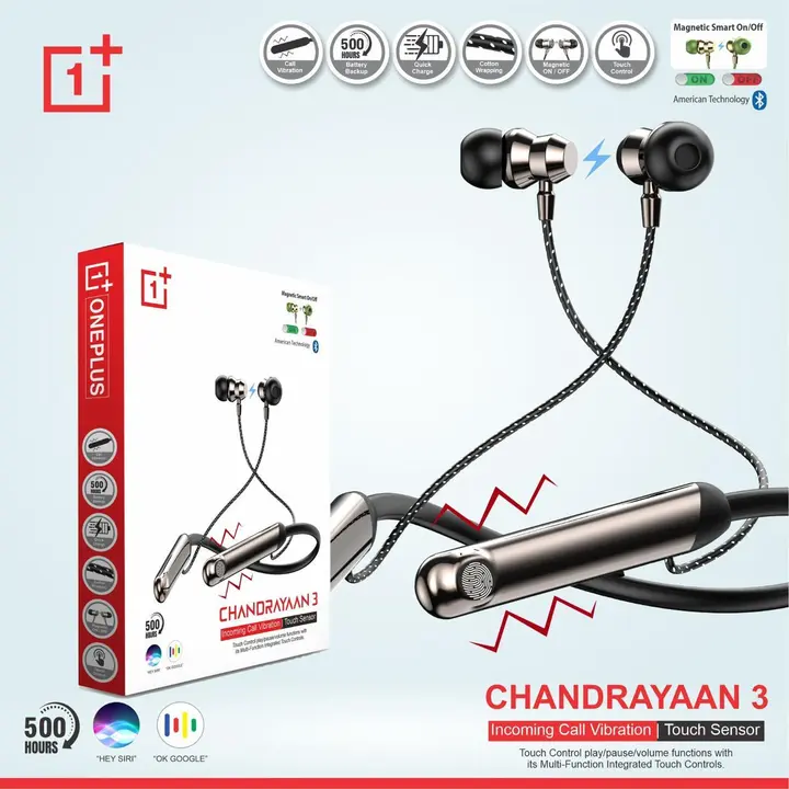 Chandrayaan 3 magnetic  neckband  uploaded by SAFAL TELECOM on 2/9/2024