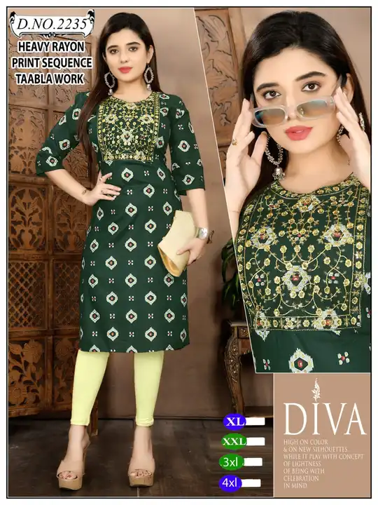 Embroidery Kurti uploaded by RJ Creation on 2/9/2024