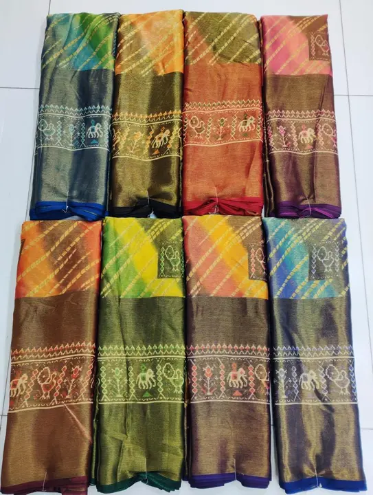 Brasso sarees uploaded by Bhavyam prints on 2/9/2024