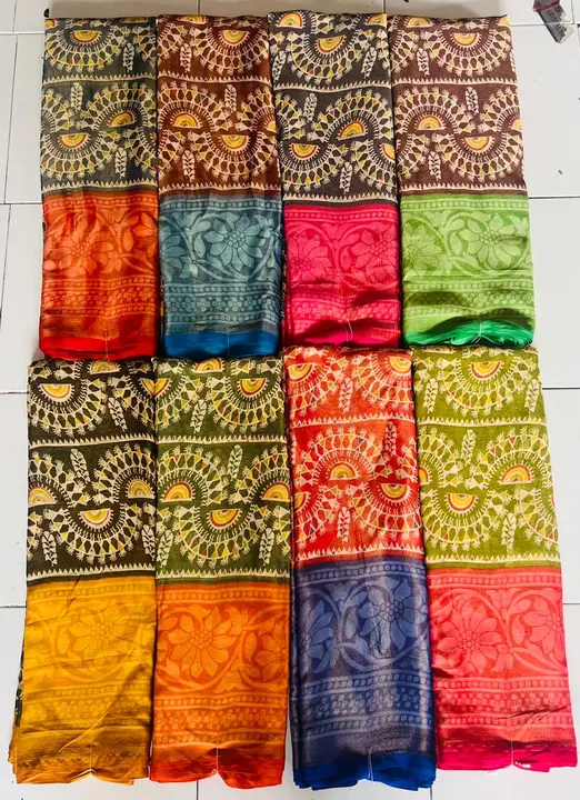 Brasso sarees uploaded by Bhavyam prints on 2/9/2024