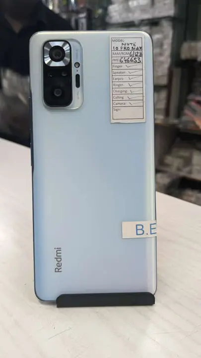 Redmi Note 10 Pro Max, 6/128 Gb  uploaded by Blossom Enterprise on 2/9/2024