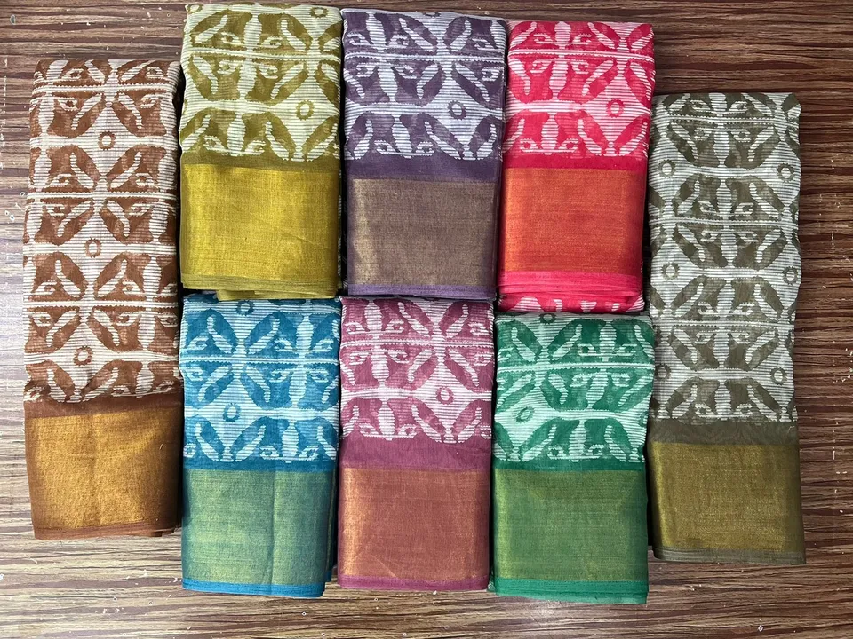 Cotton sarees  uploaded by business on 2/9/2024
