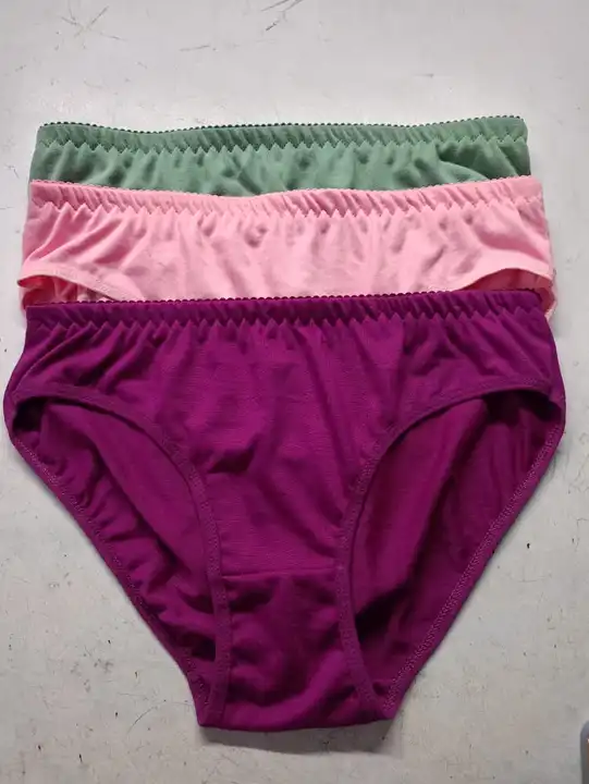 Plain & Printed Hosiery Cotton Ladies Mid-Waist Panties at Rs 44