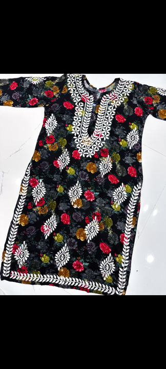 Printed Rayon Kurti ( Only Bulk ) uploaded by business on 2/9/2024