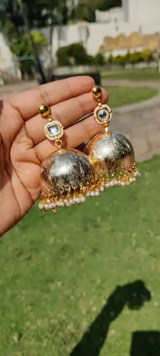 Handmade jhumka earrings  uploaded by business on 2/10/2024