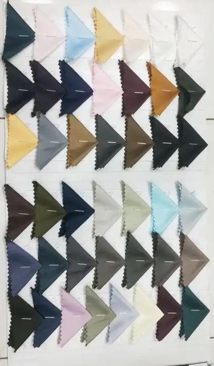 Party wear plain shirts colour chart  uploaded by business on 2/11/2024