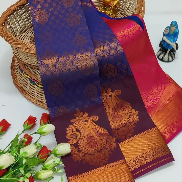 Dharmavaram soft silk saree  uploaded by business on 2/11/2024
