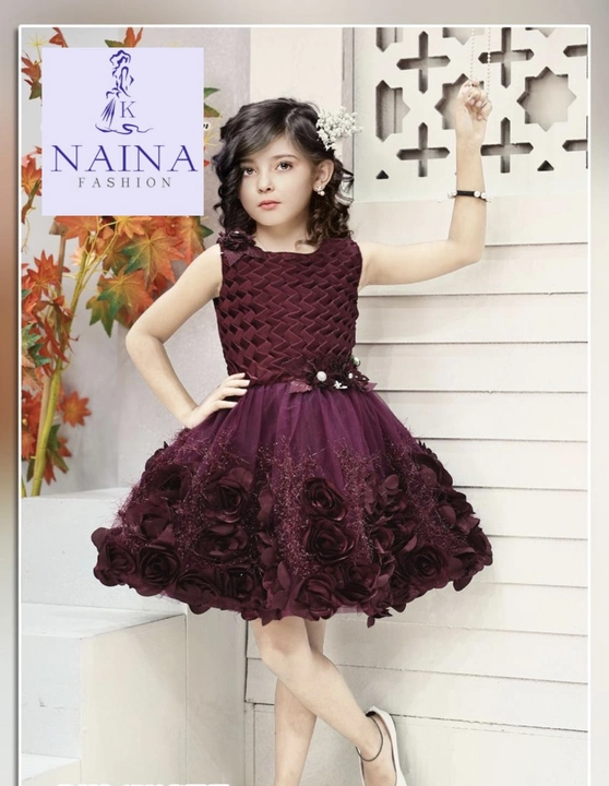 Party wear frock  uploaded by K.naina dresses on 2/11/2024