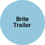 Business logo of Brite trailor