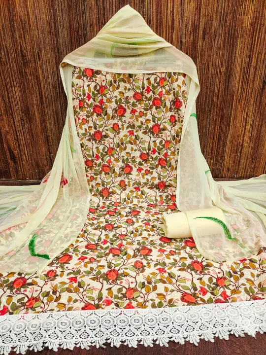 G suit uploaded by Kesari Nandan Fashion saree and dress material on 2/12/2024
