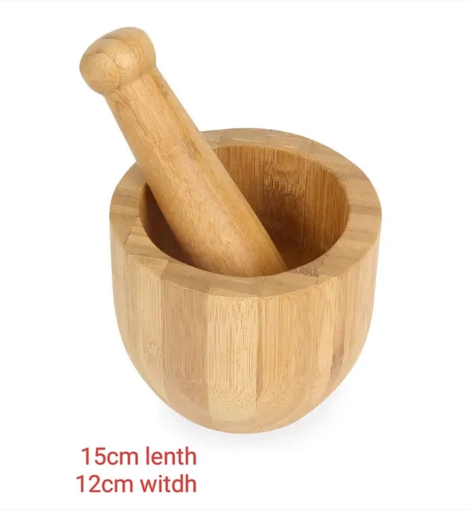 Post image I want 2 pieces of Mortal pestle wood at a total order value of 300. Please send me price if you have this available.